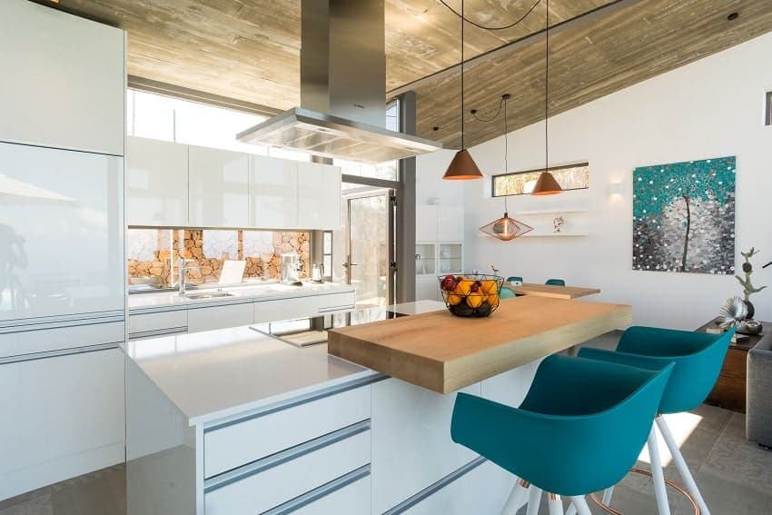 Kitchen, The Blue Casa, Luxury Villa Puntagorda