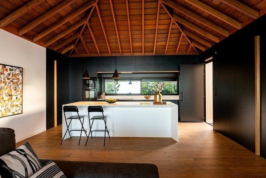 Cocina, Villa Majarona, Villa en La Palma con Piscina Privada
