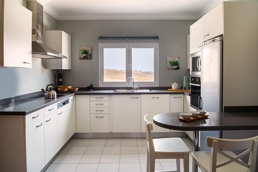 Cocina, Villa Odin, Villa con Piscina Privada Lanzarote