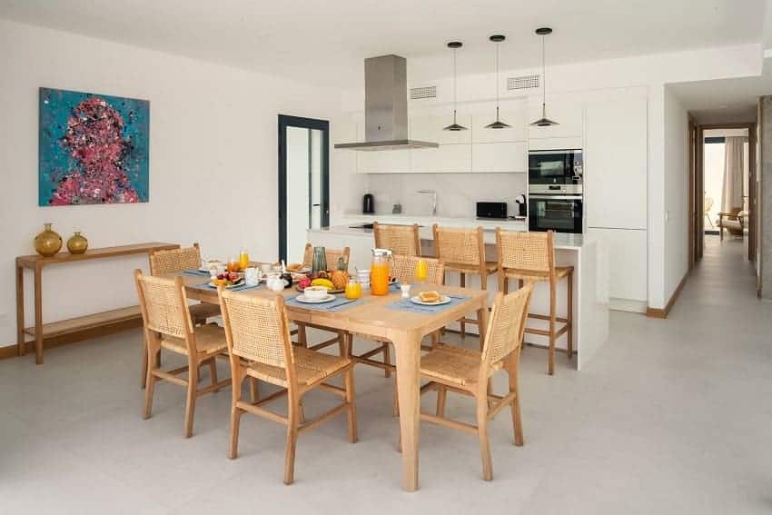 Cocina, Villa Taboire A, Alquiler Casa Lanzarote Vacaciones