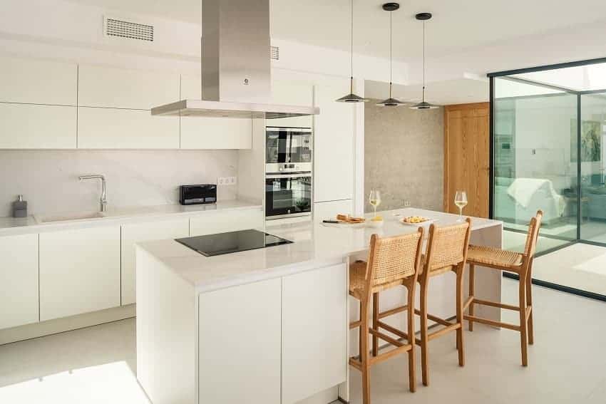 Kitchen, Villa Taboire B, Accommodation Lanzarote, Puerto Calero
