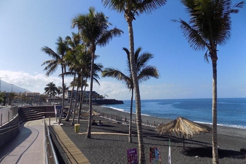 La Palma, Puerto Naos, Beach