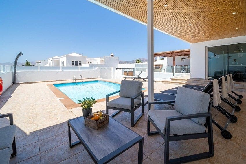 Lounge, Villa Cartamar, Ferienhaus Puerto del Carmen