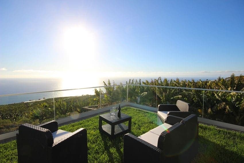 Lounge, Villa Espejo, La Palma Ferienhaus