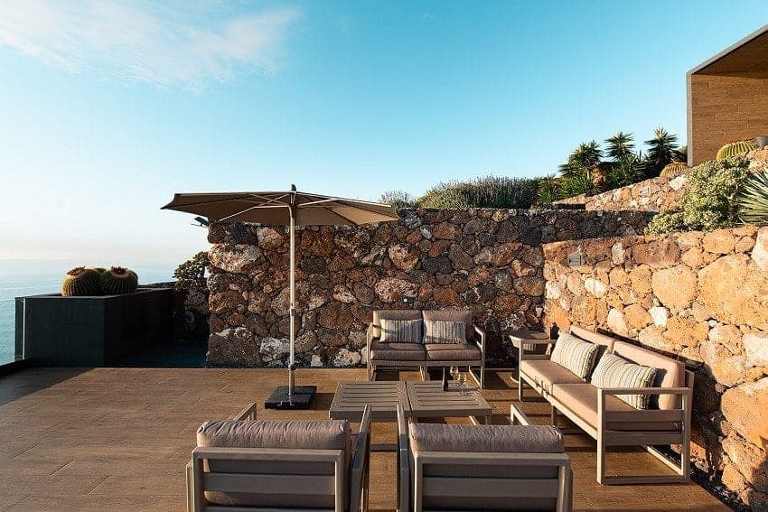 Lounge, Villa Majarona, Villa en La Palma con Piscina Privada