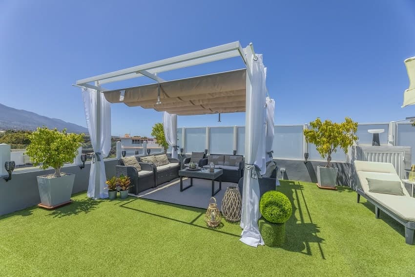Lounge, Villa Montserrat, Ferienhaus Los Llanos