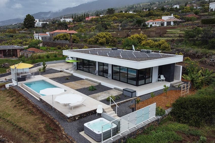 Aerial View, Villa Relax, Holiday Villa with Private Pool La Palma Aerial View, Villa Relax, Holiday Villa with Private Pool La Palma