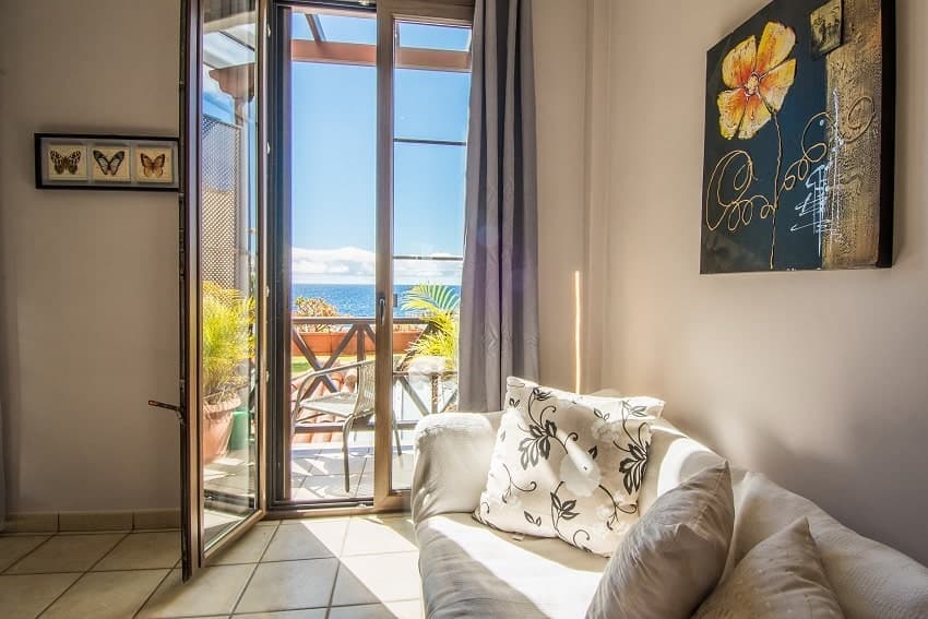 Meerblick, Apartment Luna, Unterkunft Santa Cruz de La Palma