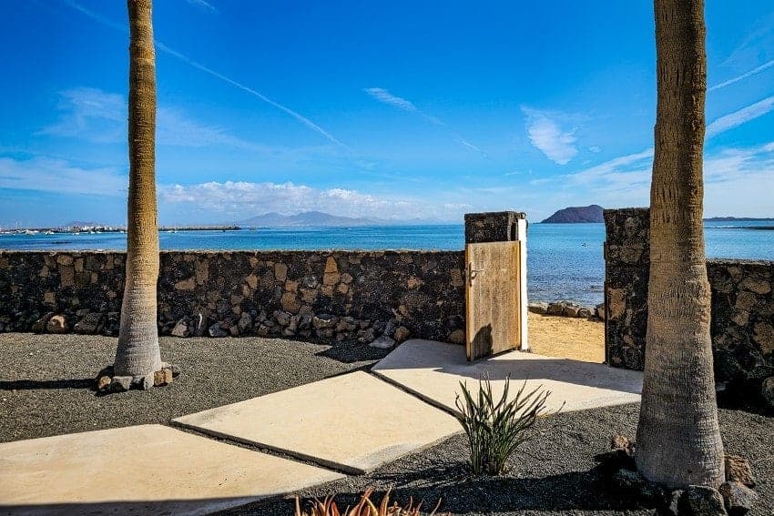 Meerzugang, Villa Luma, Ferienhaus Corralejo