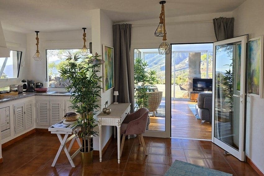 Offene Küche, Casa Miguelita, Ferienhaus El Paso