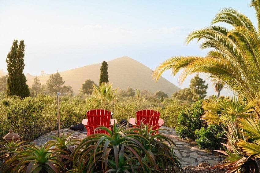 Villa Miramar, Ausblick, Ferienhaus La Palma Puntagorda