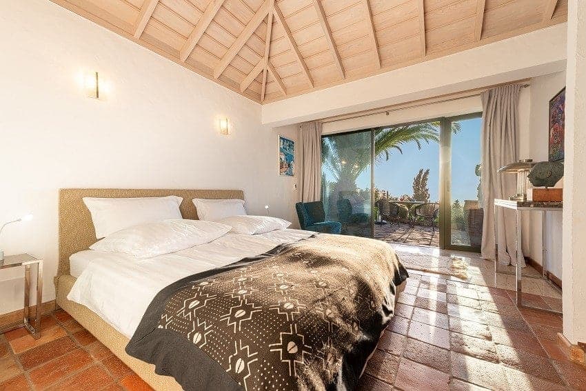 Villa Miramar, Schlafzimmer, Ferienhaus La Palma Puntagorda