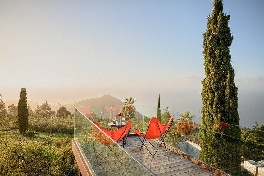 Villa Miramar, Sky-Bridge, Ferienhaus La Palma Puntagorda