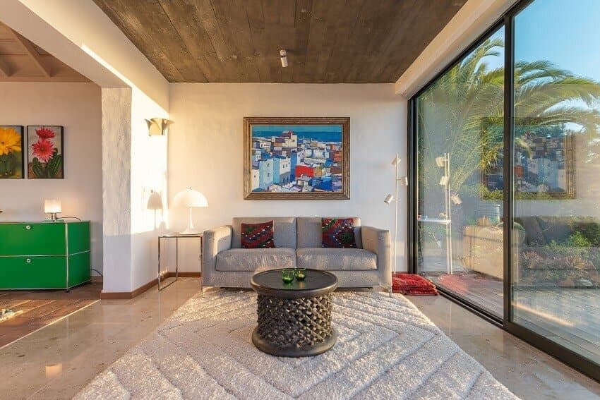 Villa Miramar, Sofa, Ferienhaus Puntagorda