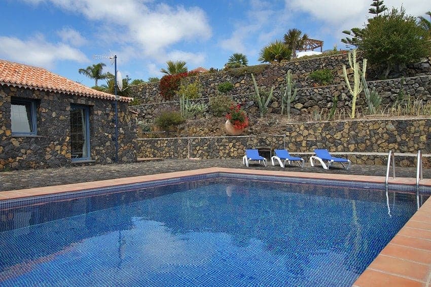 Piscina, Casa Amalia, Casa Rural con Piscina Privada en La Palma