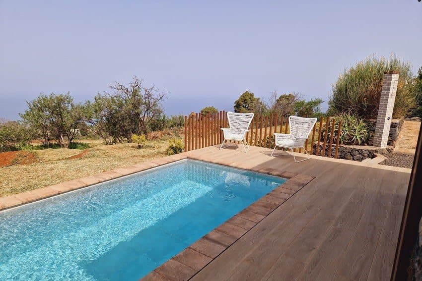 Piscina, Casa Huli, Alquiler Casa Rural en La Palma