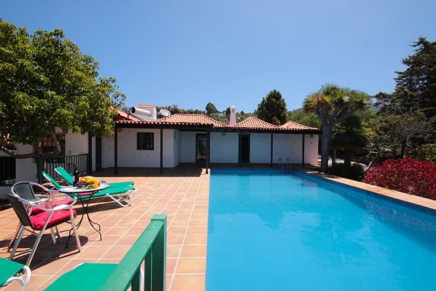 Pool, Casa La Grenadina, Finca mieten La Palma