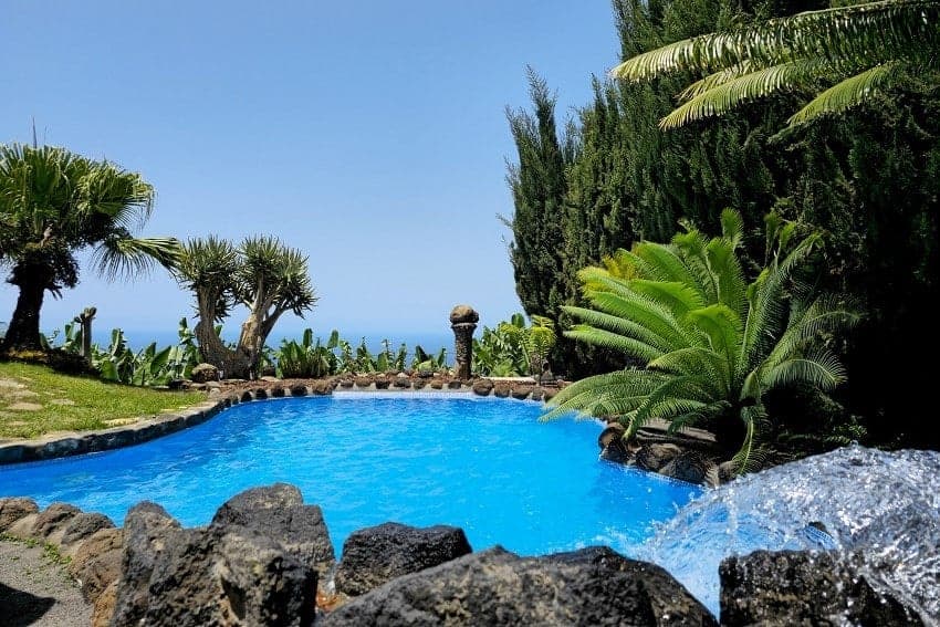 Piscina, Casa Las Vetas, Alojamiento Tijarafe