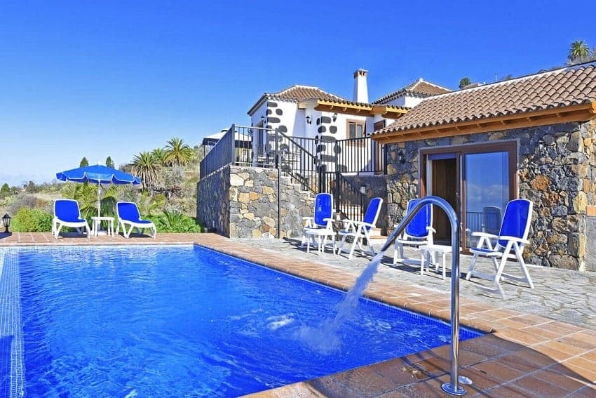Pool, Casa Pastor, Ferienhaus mieten La Palma