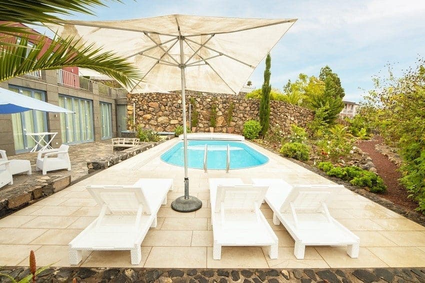 Pool, Villa Alegranza, Villa with Heated Pool La Palma