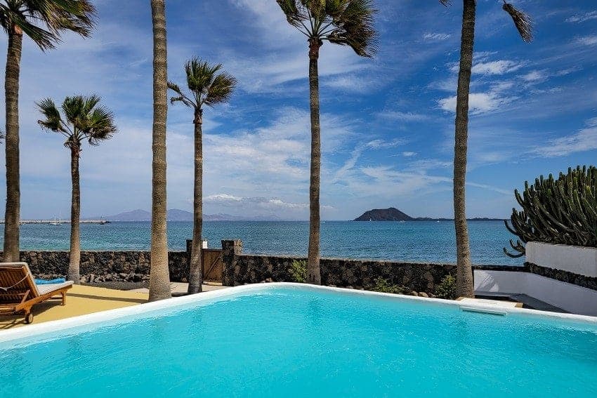Pool, Villa Luma, Ferienhaus Corralejo