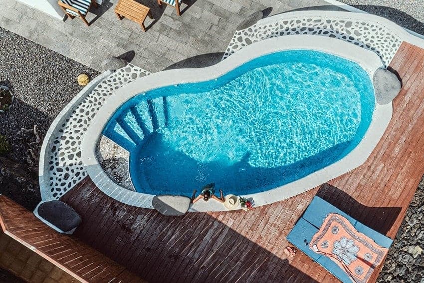 Piscina, Villa Manrique, Alojamiento en El Hierro con Piscina