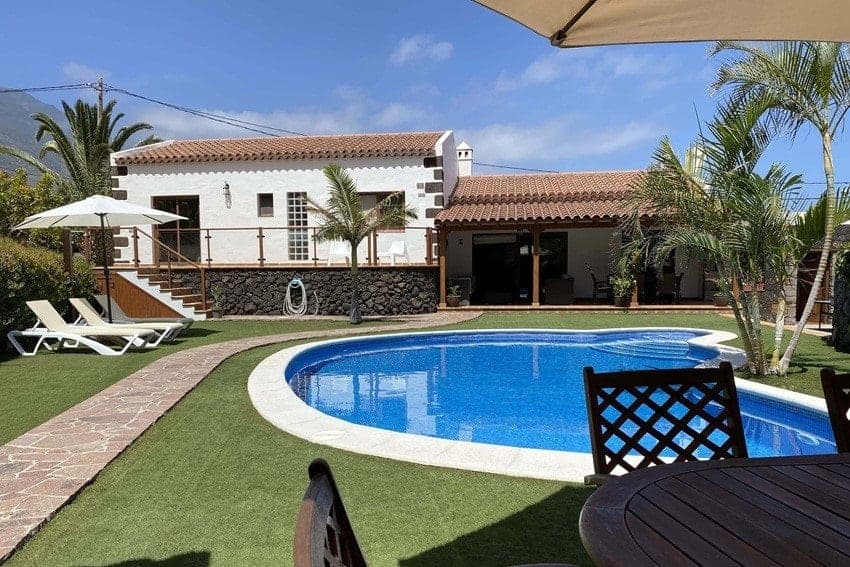 Pool, Villa Mocanes, El Hierro Ferienhaus mit Pool