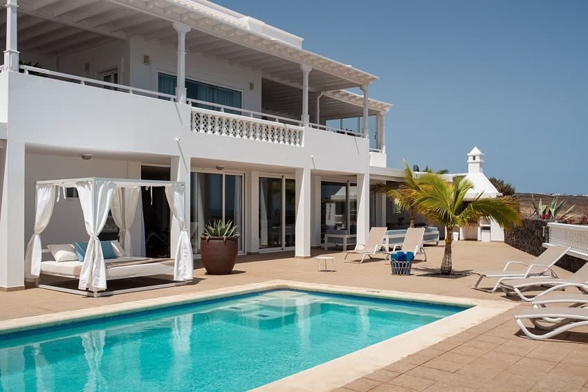 Piscina, Villa Odin, Villa Lanzarote