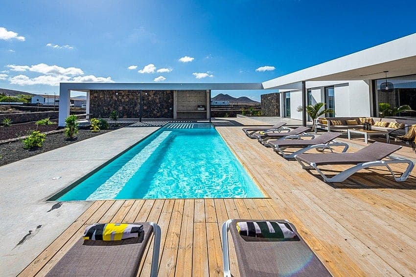 Piscina, Villa Ventura, Villa de Lujo Fuerteventura