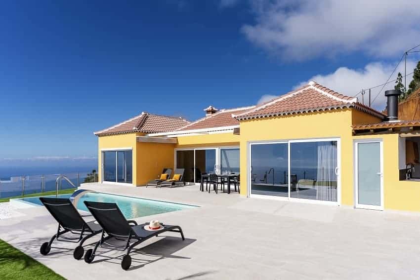 Pool Area, Villa Marajá, La Palma Villa Holidays