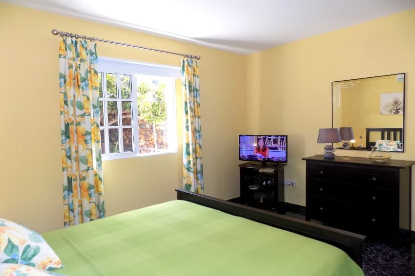 Bedroom, Casa La Hoya, Holiday House Tijarafe, Canary Islands