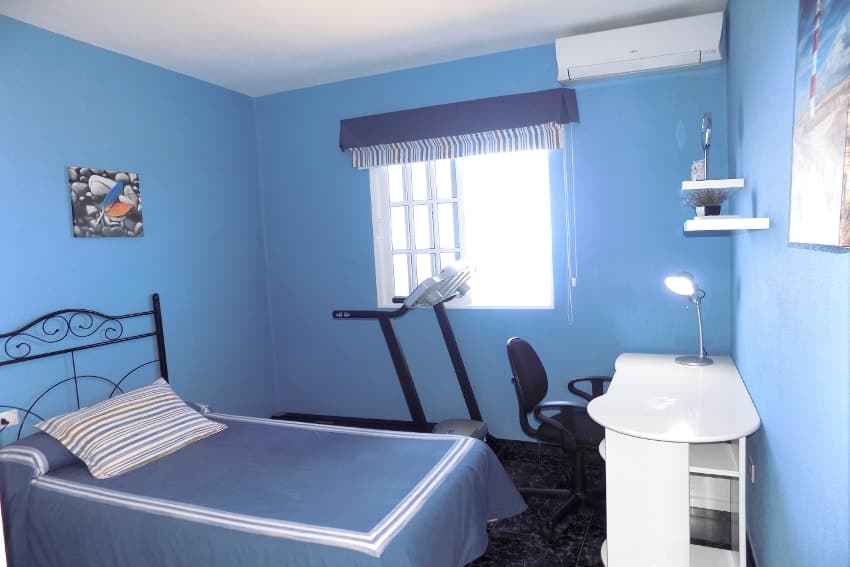 Bedroom with Single Bed, Casa La Hoya, Holiday House Tijarafe