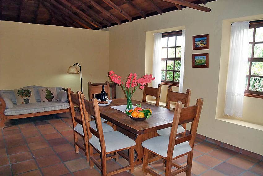 Mesa de Comedor, Casa Miranda, La Palma Turismo Rural