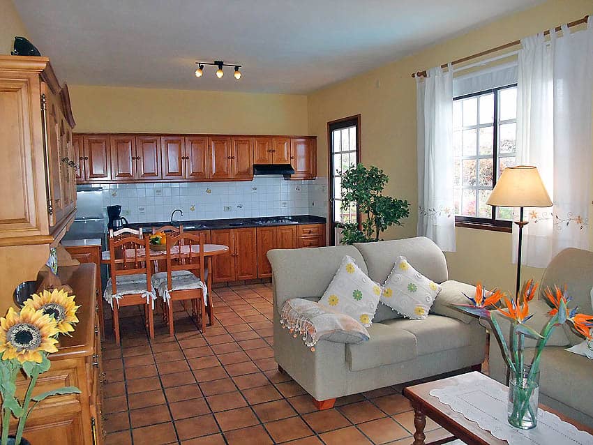 Salón, Apartamento, Casa Miranda, La Palma Turismo Rural