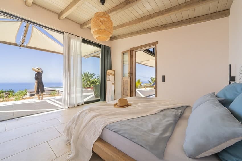 Schlafzimmer 1, Villa SkyView, Villa La Punta mit Pool, La Palma
