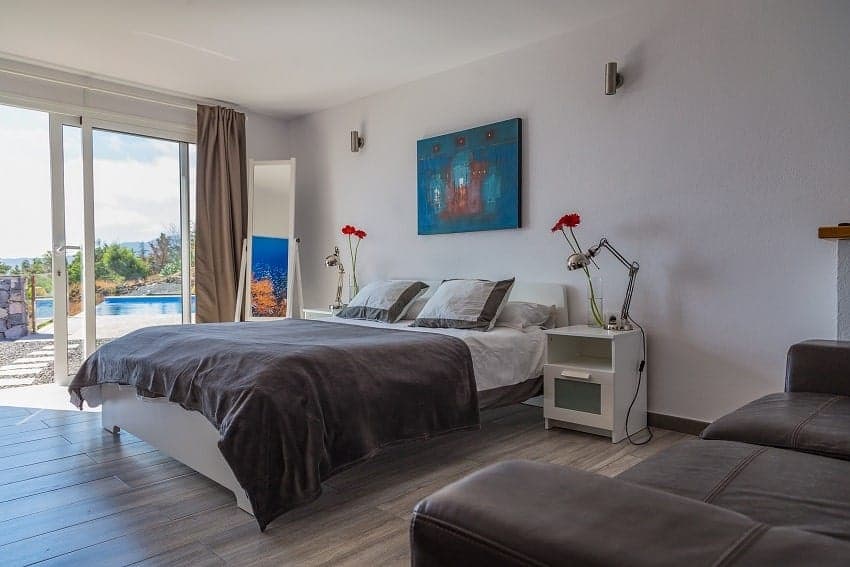 Schlafzimmer, Apartment, Casa Puesta del Sol, Ferienhaus La Palma