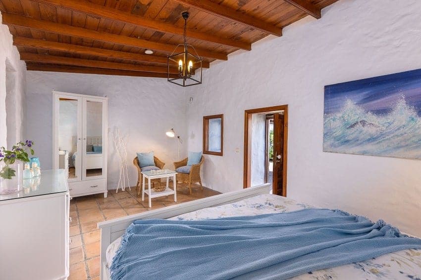 Schlafzimmer, Casa El Barranco, Finca Lanzarote mieten