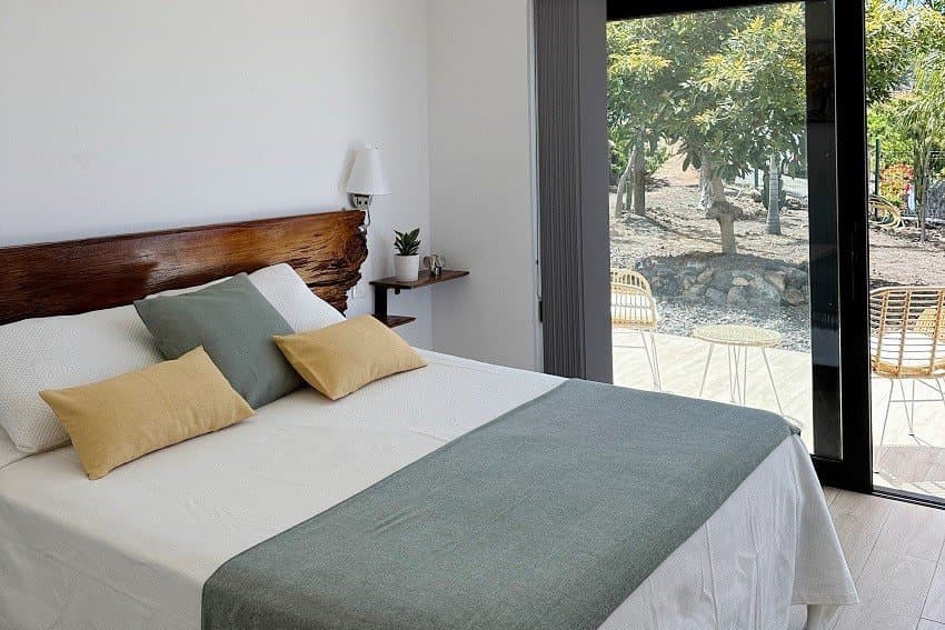 Schlafzimmer, Casa El Guinche, Haus mieten La Palma Kanaren