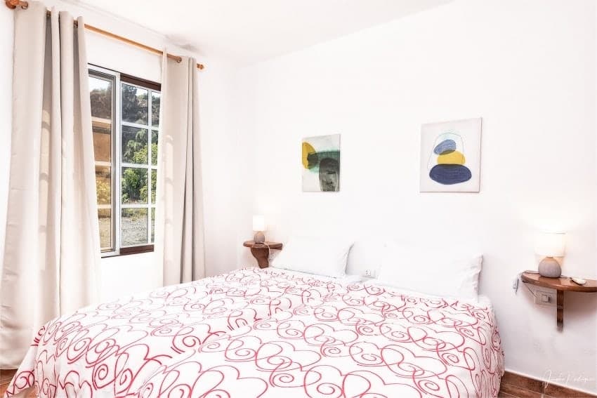 Schlafzimmer, Casa El Salto, Ferienhaus Aridanetal