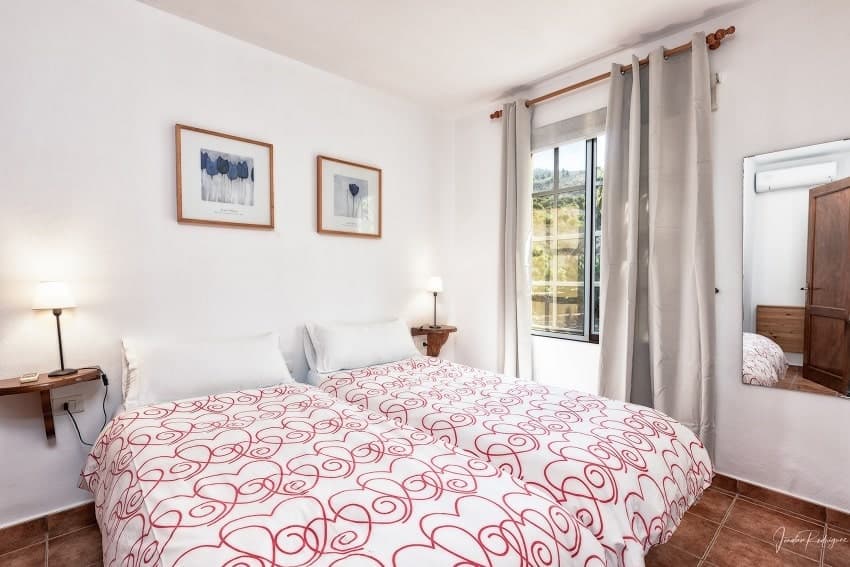 Schlafzimmer, Casa El Salto, La Palma, Ferienhaus Aridanetal