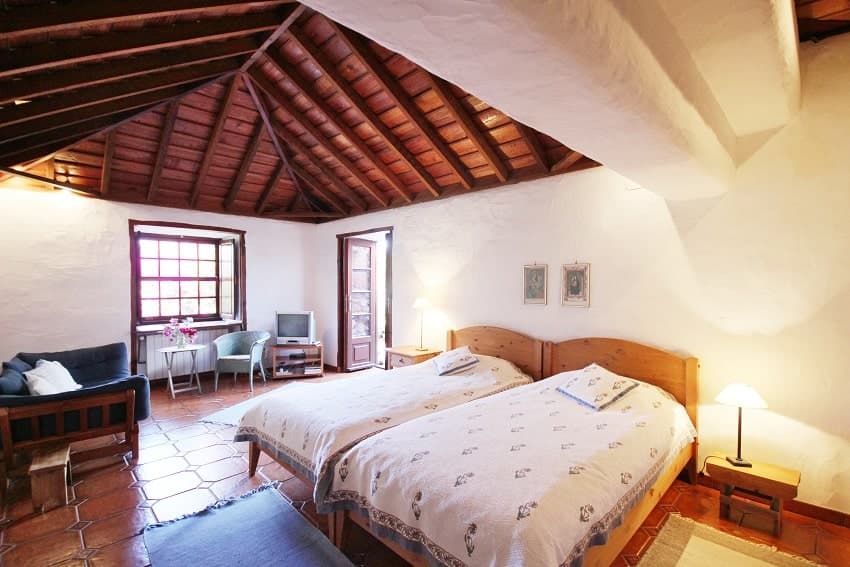 Schlafzimmer, Casa Las Tortugas, El Paso Ferienhaus mieten