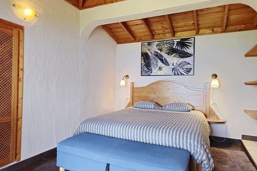 Dormitorio, Casa Las Vetas, Alojamiento Tijarafe