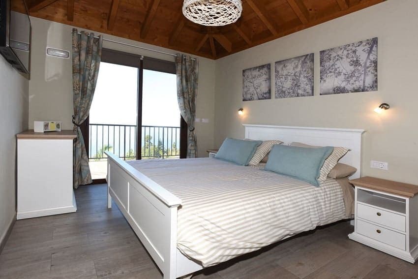 Schlafzimmer, Casa Pastor, Ferienhaus mieten La Palma