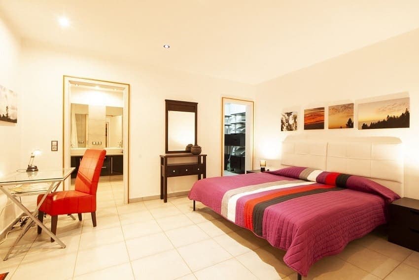 Bedroom, Casa San Borondon, La Palma Holiday Home with Pool
