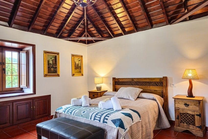 Schlafzimmer, Casa Teresa, Fincaferien La Palma