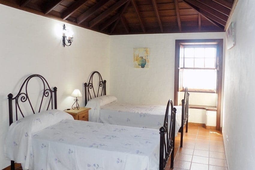 Schlafzimmer, Casa Teresa, Günstiges Ferienhaus La Palma