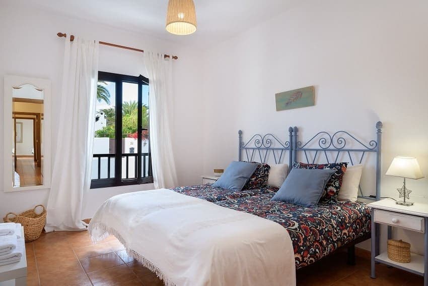 Dormitorio, Casa Vista Lobos, Vivienda Vacacional Playa Blanca, Lanzarote