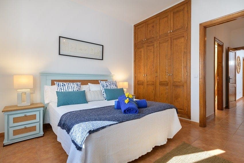 Dormitorio, Casa Vista Mar, Villa Playa Blanca con Piscina