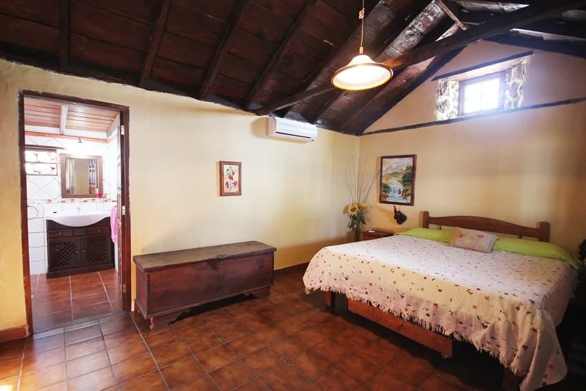 Schlafzimmer, Finca Cuatro Pinos, Finca Urlaub La Palma