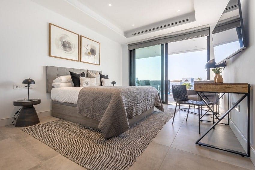 Schlafzimmer, Villa Bamanija, Lanzarote
